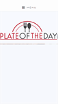 Mobile Screenshot of plateoftheday.com